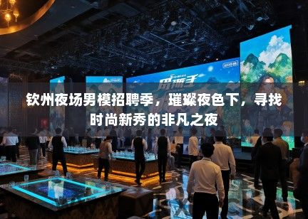 钦州夜场男模招聘季，璀璨夜色下，寻找时尚新秀的非凡之夜